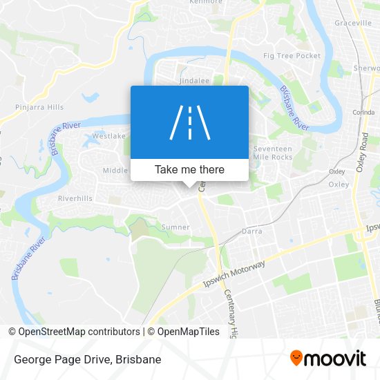 George Page Drive map