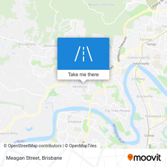 Meagan Street map