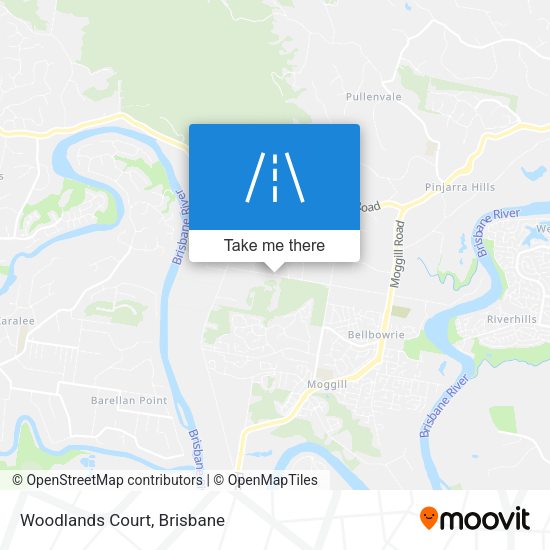 Woodlands Court map