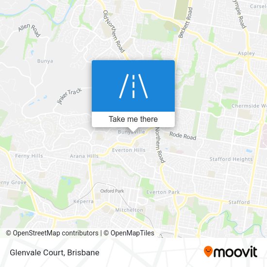 Glenvale Court map