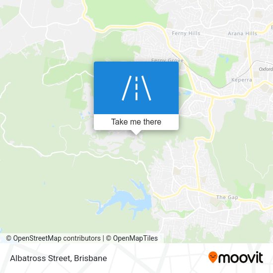 Albatross Street map