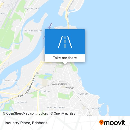 Industry Place map