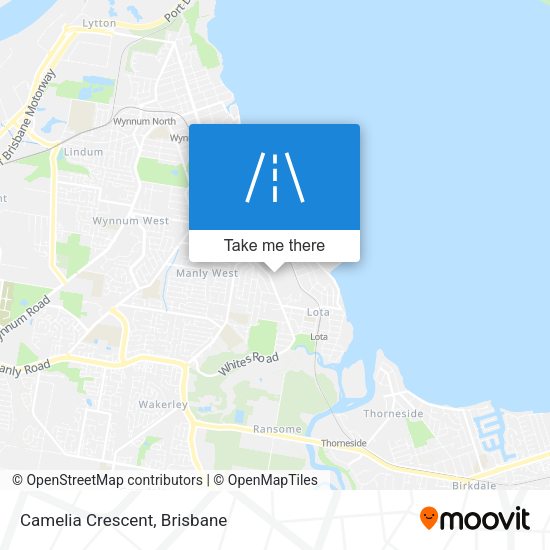 Camelia Crescent map