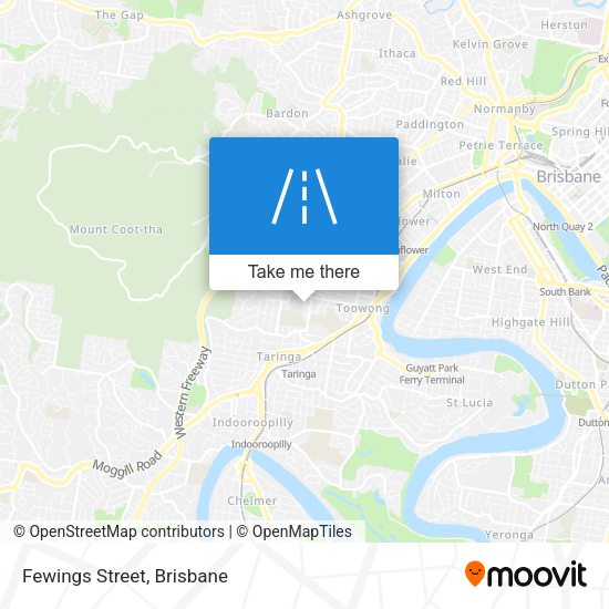 Fewings Street map