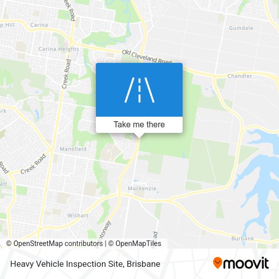 Heavy Vehicle Inspection Site map