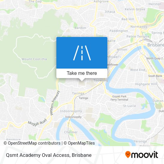 Qsmt Academy Oval Access map