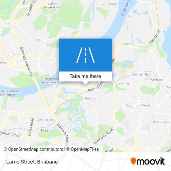 Larne Street map