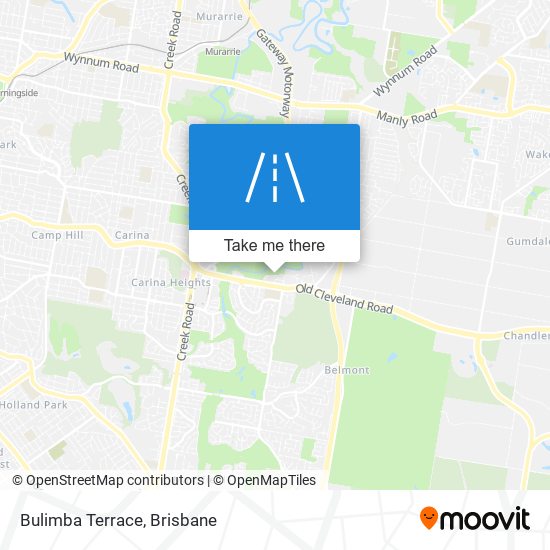 Bulimba Terrace map