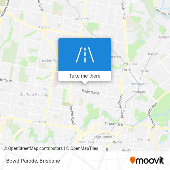 Bowd Parade map