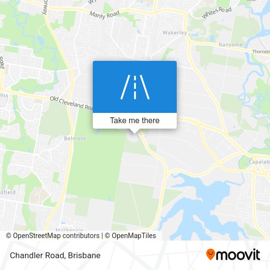 Chandler Road map