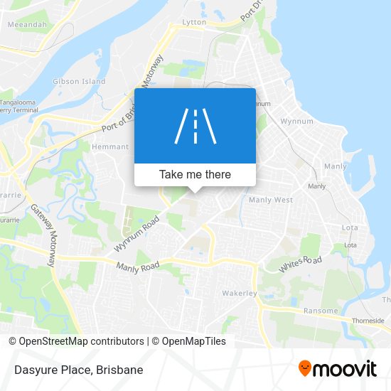 Dasyure Place map