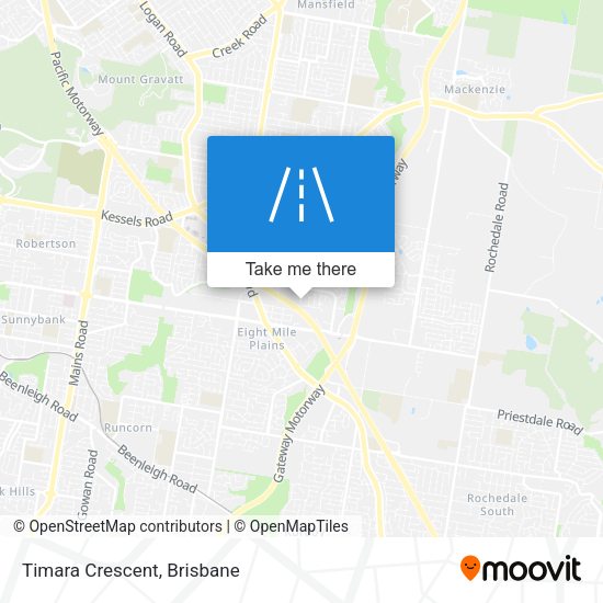 Timara Crescent map