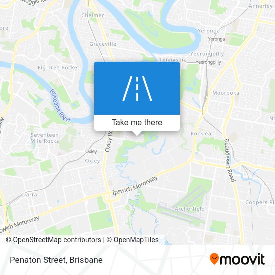 Penaton Street map