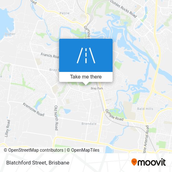 Blatchford Street map