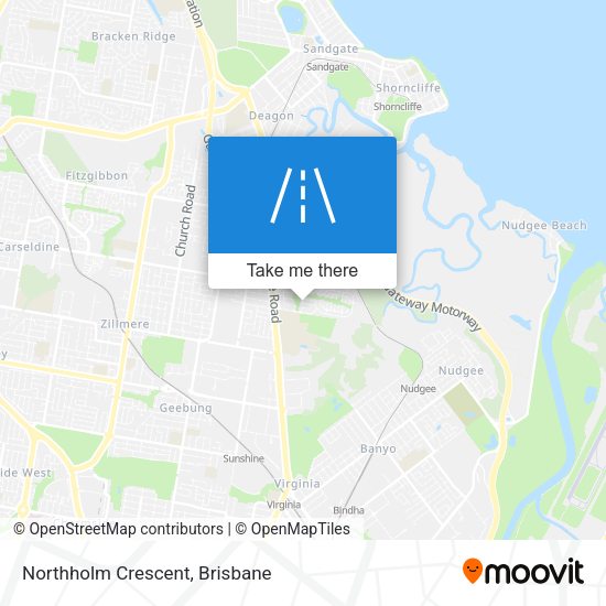Northholm Crescent map