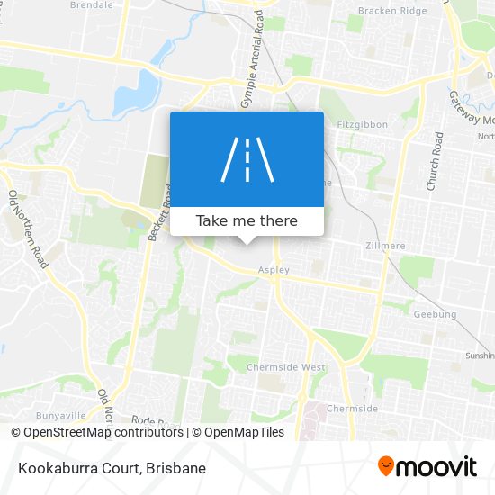 Kookaburra Court map