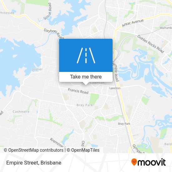 Empire Street map