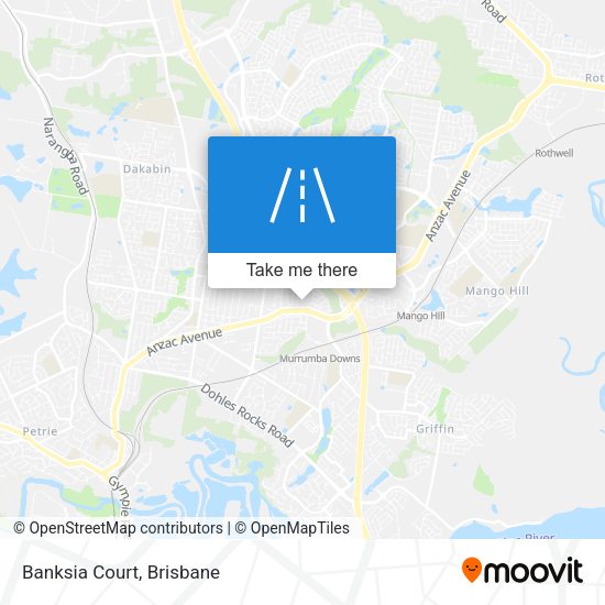 Banksia Court map