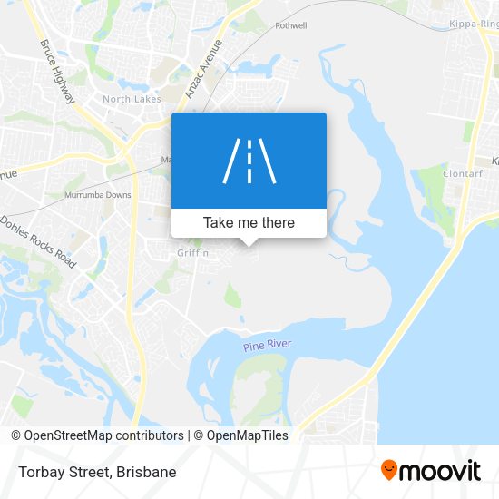 Torbay Street map