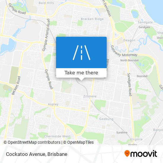 Mapa Cockatoo Avenue