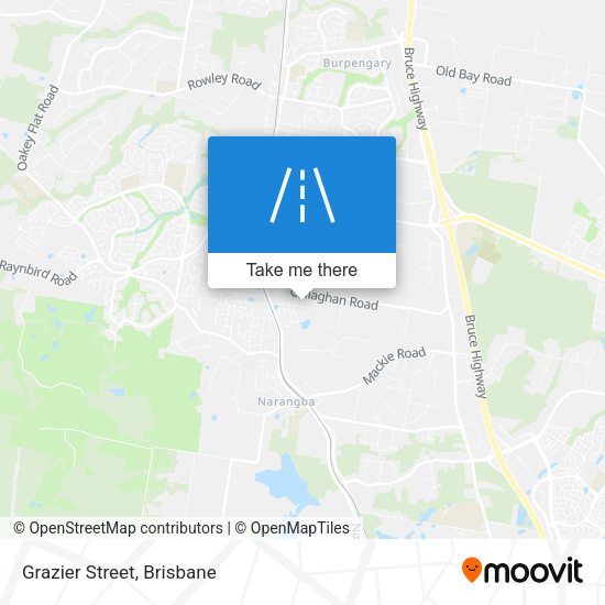 Grazier Street map