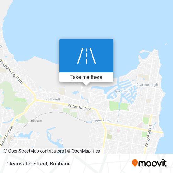 Clearwater Street map