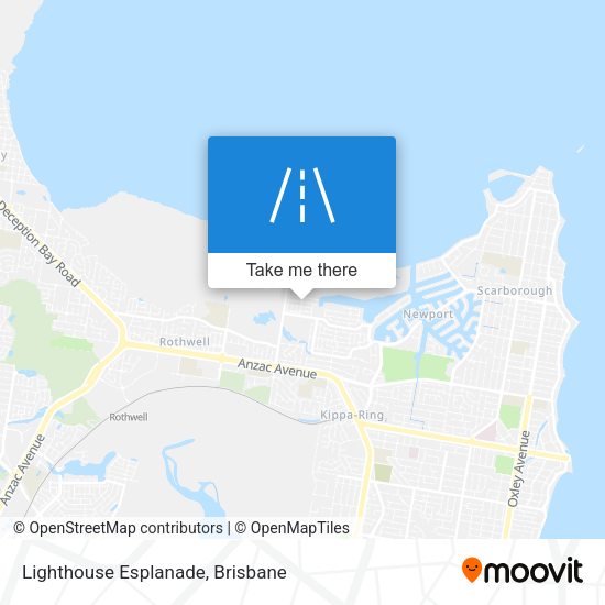 Lighthouse Esplanade map