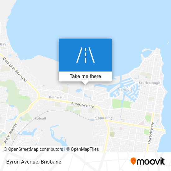 Byron Avenue map