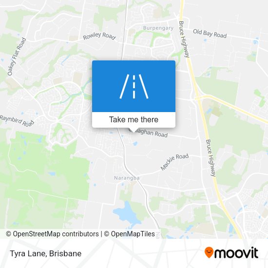 Tyra Lane map