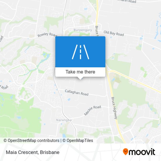 Maia Crescent map