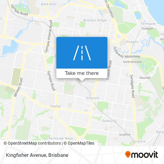 Kingfisher Avenue map