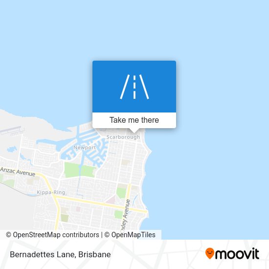 Bernadettes Lane map