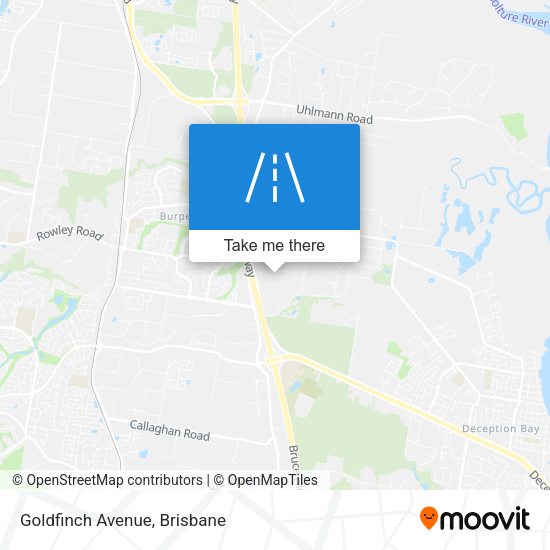 Goldfinch Avenue map