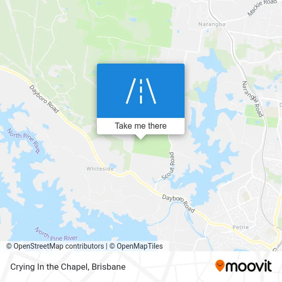 Mapa Crying In the Chapel