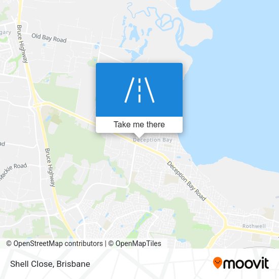 Shell Close map