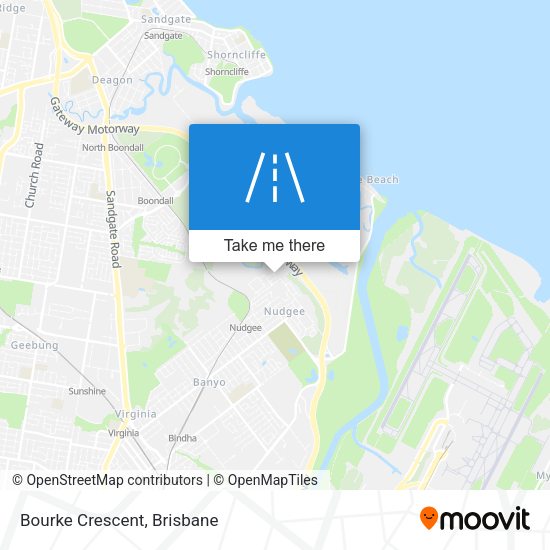 Bourke Crescent map
