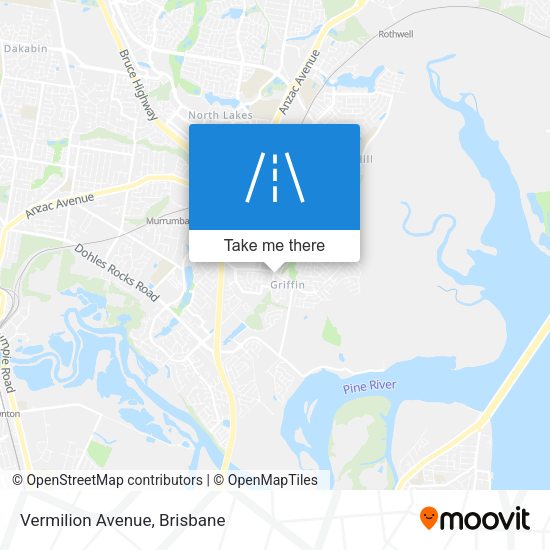 Vermilion Avenue map