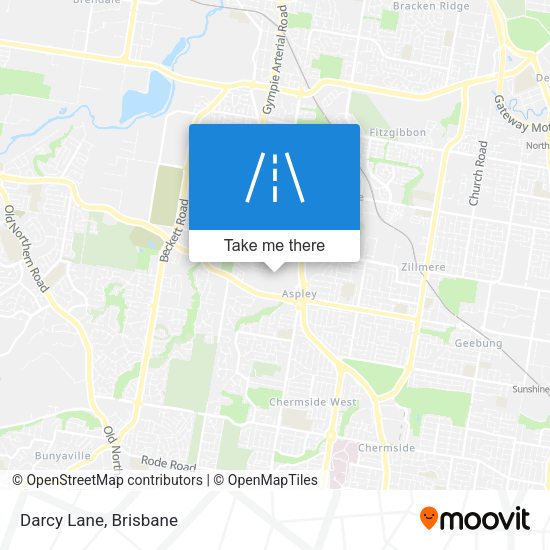 Darcy Lane map