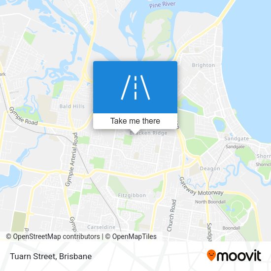 Tuarn Street map