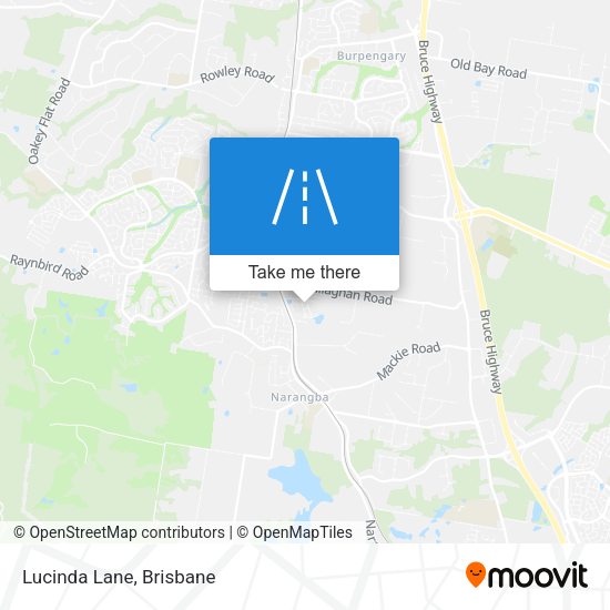 Lucinda Lane map