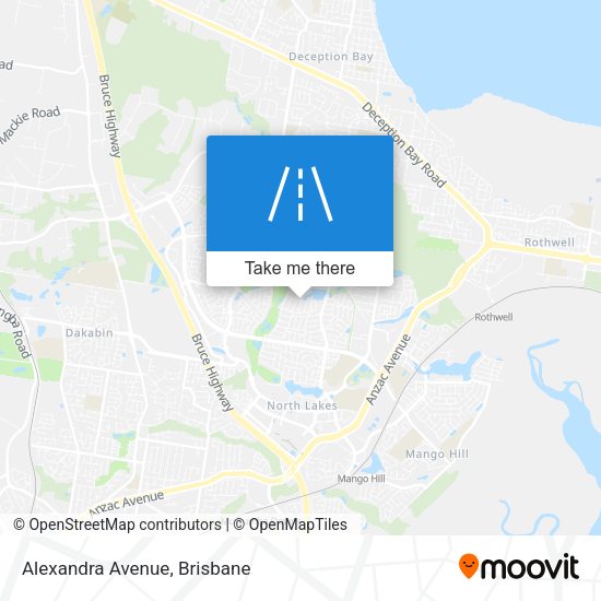 Alexandra Avenue map