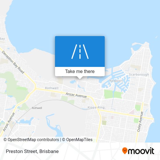 Preston Street map