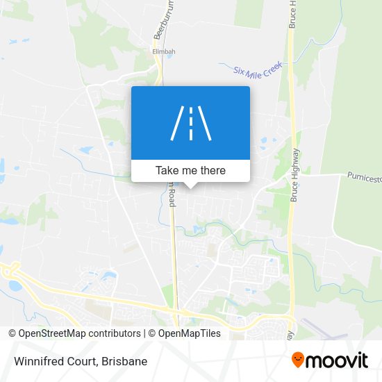 Winnifred Court map