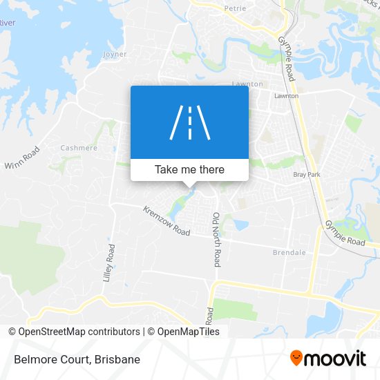 Belmore Court map