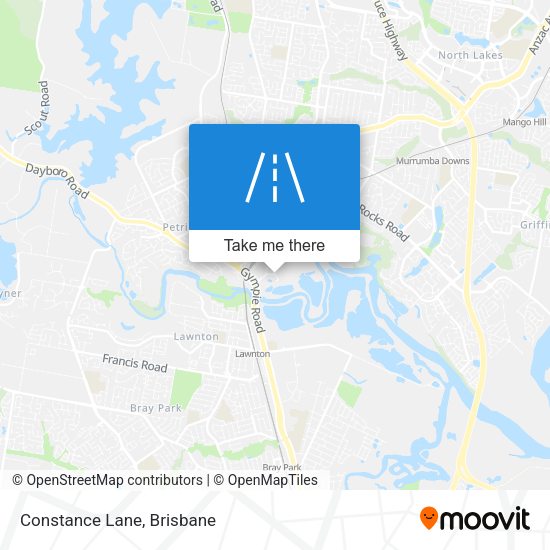 Constance Lane map