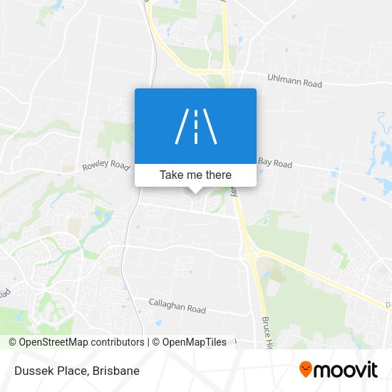 Dussek Place map