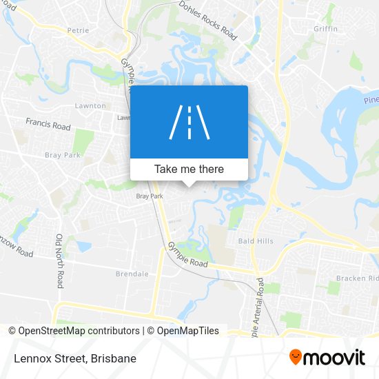 Lennox Street map