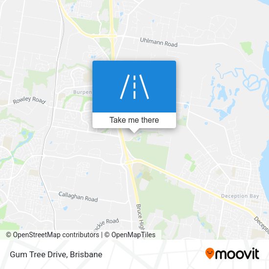 Gum Tree Drive map