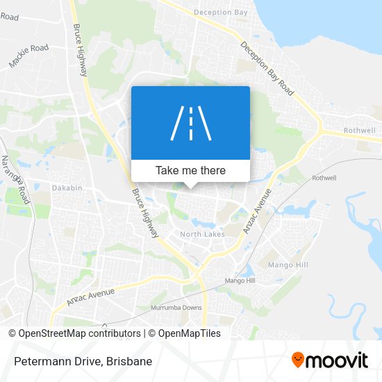 Petermann Drive map