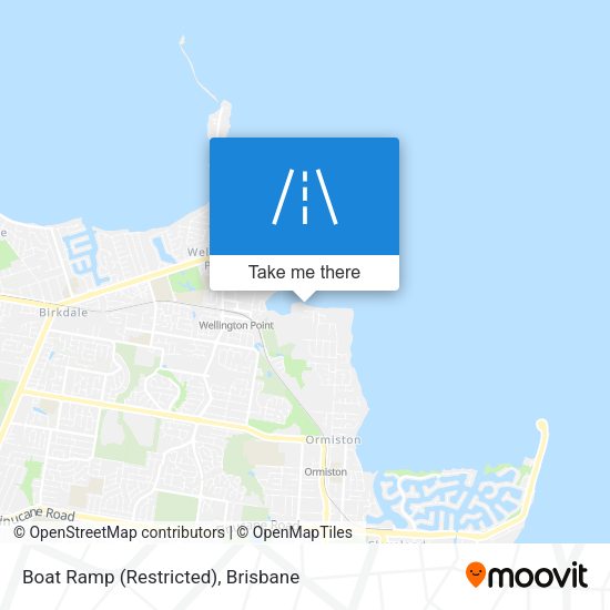 Boat Ramp (Restricted) map